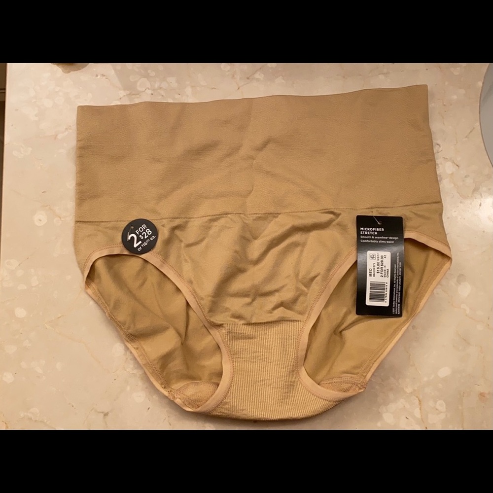 Jockey Waist Slimmer shapeware brief NWT